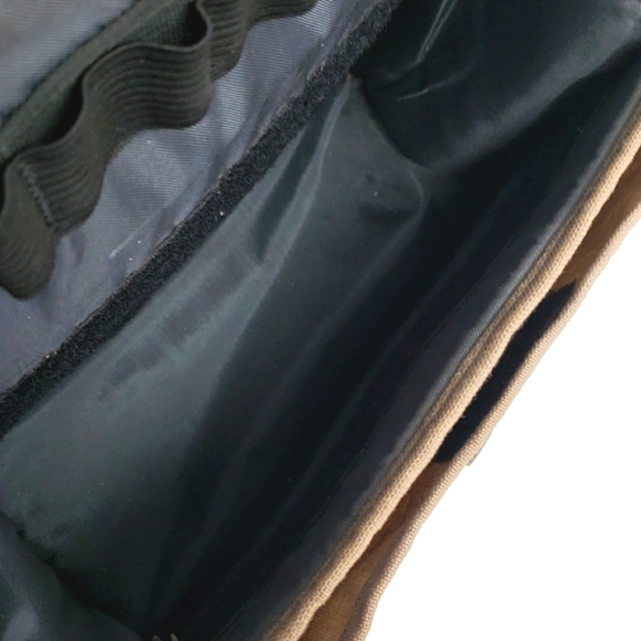 TENBA 1 Camera Bag 7h x 9w x 4d Tan Canvas USA made - Picture 8 of 12